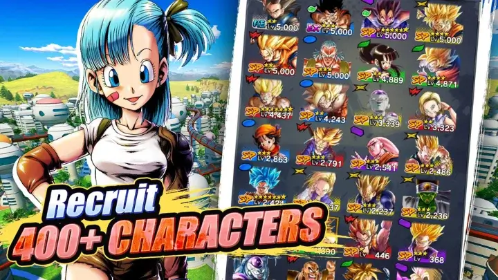 Dragon Ball Legends Recruit 400+ Characters