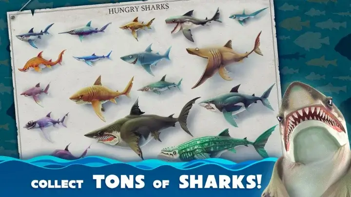 Hungry Shark World MOD Features