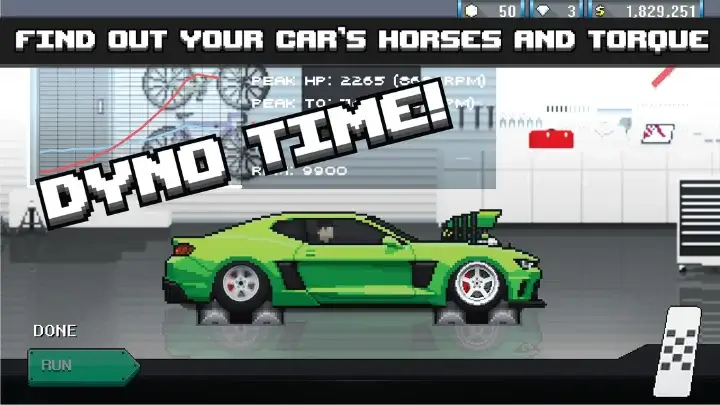 Pixel Car Racer MOD Features